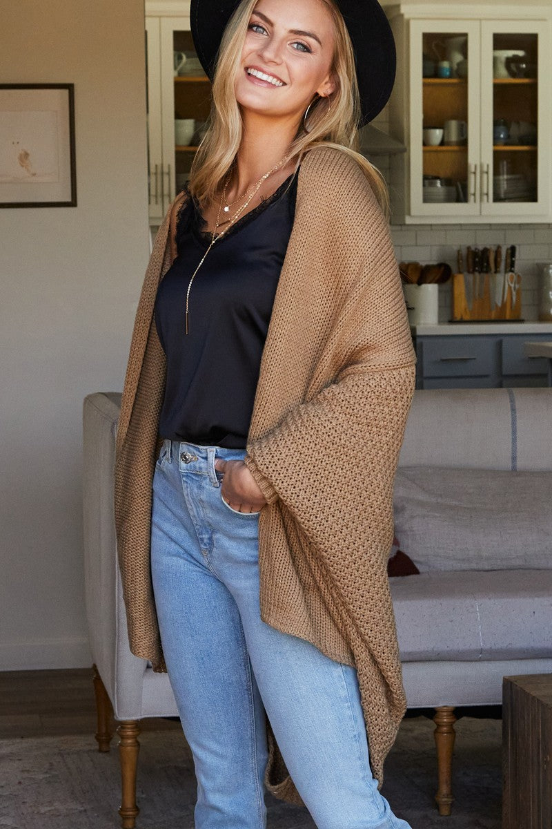 Long Sleeve Knit Cardigan