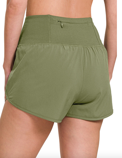 High Waisted Running Shorts