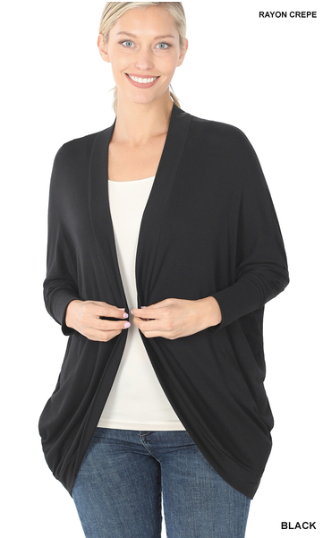 Cocoon Wrap Cardigan