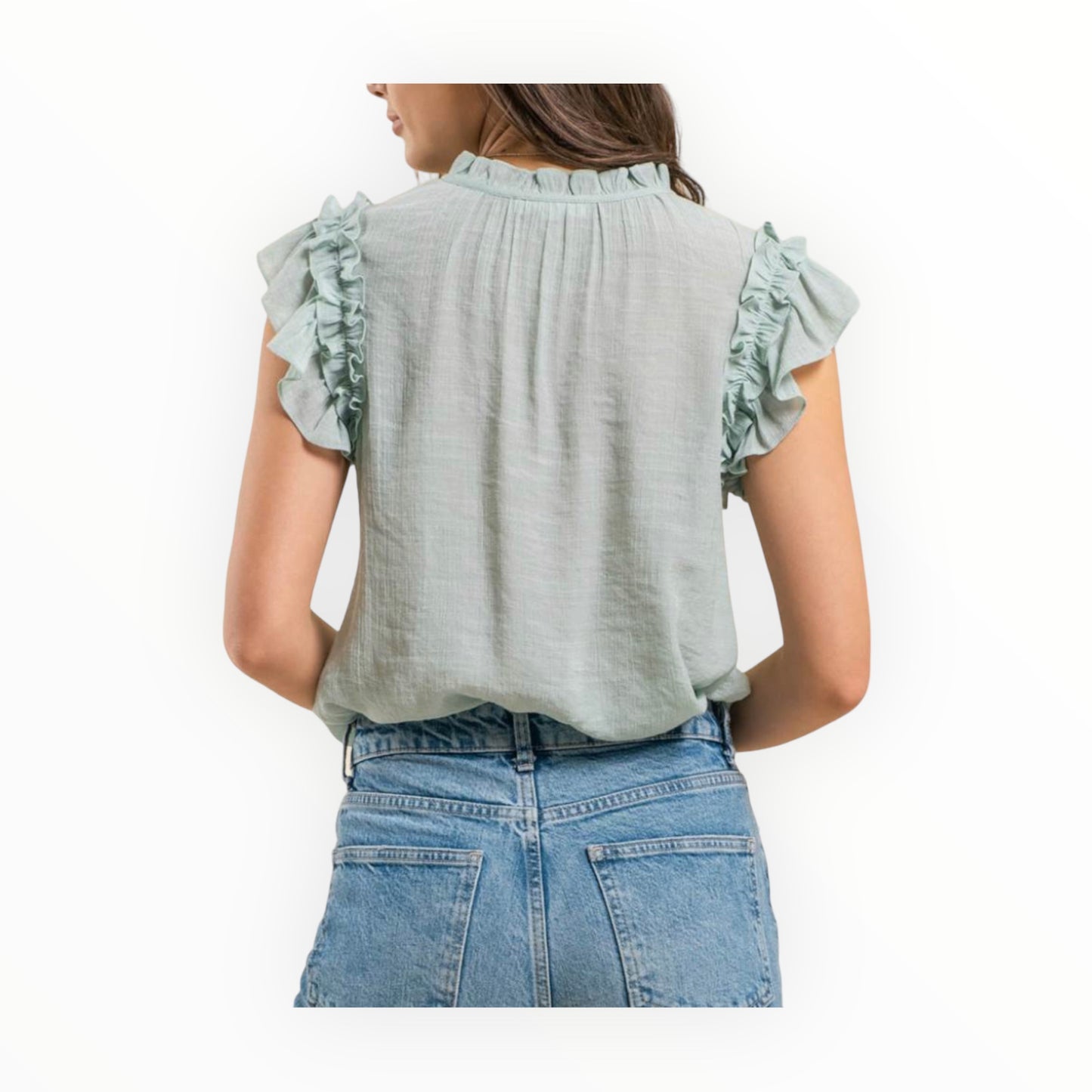 The Annalise Front Key Hole Top