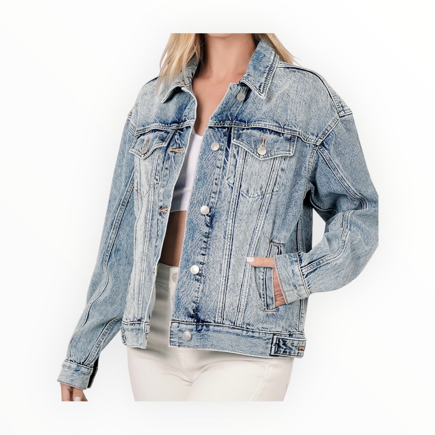Washed Denim Jacket
