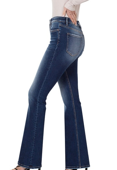 Mid-Rise Bootcut-Dark 1710DD