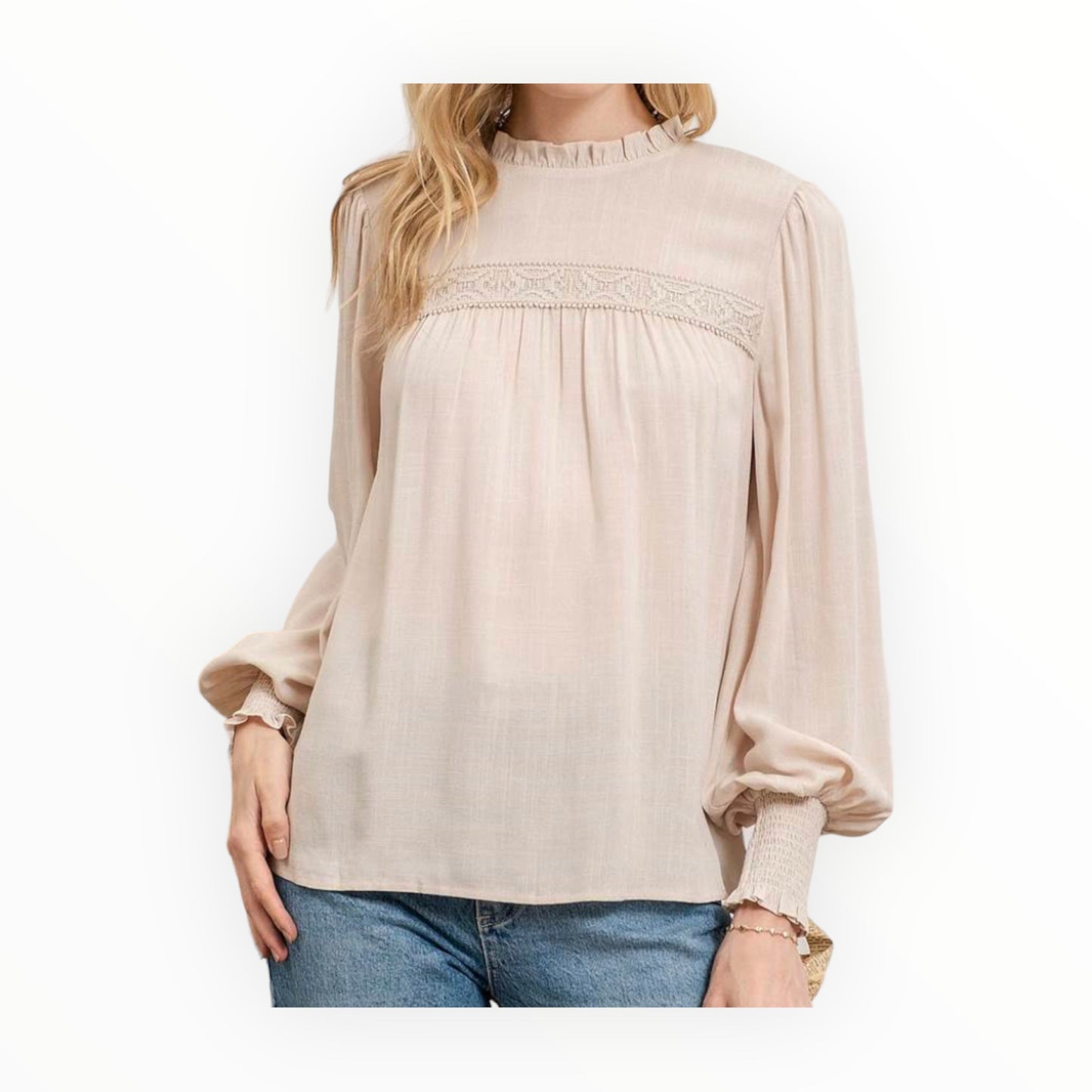 The Jayla Mock Neck Top