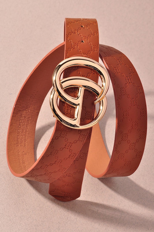 Go Buckle Belt Patterned