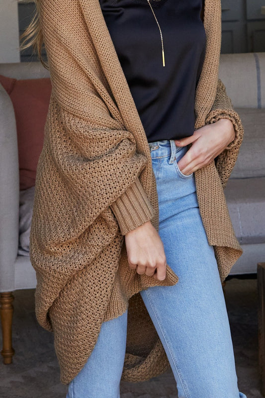 Long Sleeve Knit Cardigan
