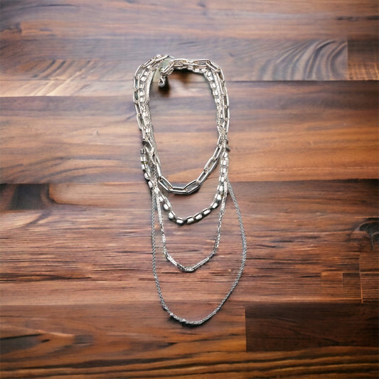 4 Chunky Chain Link Necklace