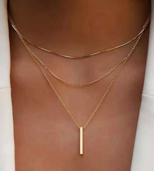 Geo Layered Necklace