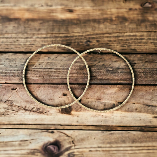 Textured Stud Earrings