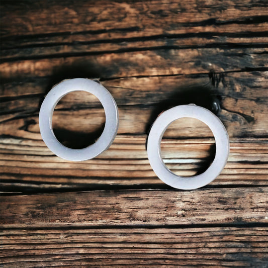 Circle Stud Earrings