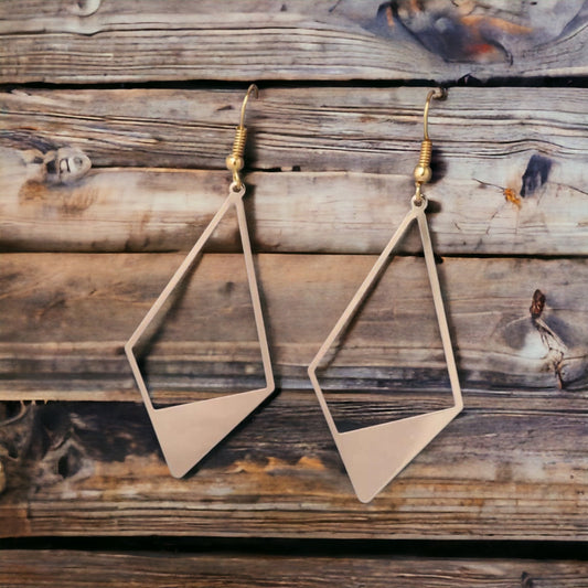 Geometric Drop Earrings