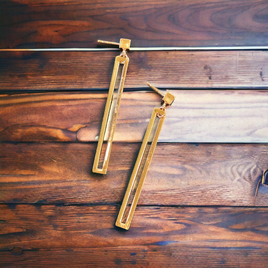 Geometric Drop Earrings