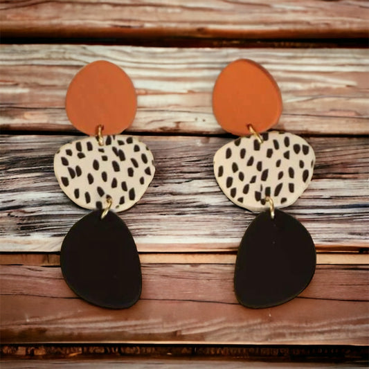 Geo Drop Earrings