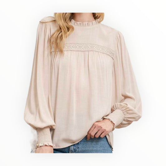 The Jayla Mock Neck Top