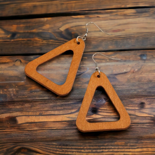 Triangle Drop Earrings